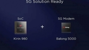 麒麟980可选配 华为发布5G基带Balong 5000