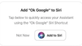 苹果有些尴尬 谷歌更新后能让Siri来启动Google语音