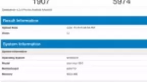 vivo新机现身Geekbench跑分网站：单核1907，多核5974