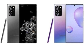 三星Note20全方位渲染图曝光：矩阵式三摄 屏占比超高