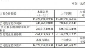 亨通光电上半年营收154.70亿元 同比增长0.38%