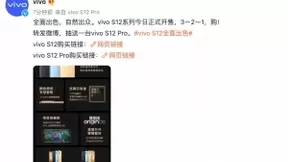 全面出色、自然出众 先锋影像旗舰vivo S12系列全网首销！
