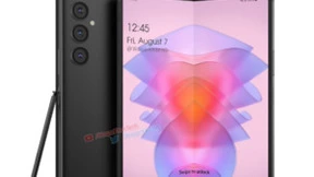 三星新折叠屏Galaxy Z Fold 4 概念图曝光 内置SPen插槽