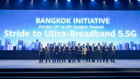 超宽带5.5G曼谷倡议发布，NBTC、行业机构、运营商、华为等共同参与