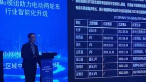 中移物联OneMO模组亮相中国北方国际自行车电动车展览会