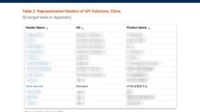 重磅｜瑞数信息入选Gartner中国API领域代表厂商！