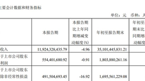 亨通光电前三季度净利18.04亿元 同比增长27.07%