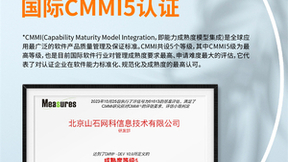 全球软件最高等级！山石网科通过CMMI5国际认证
