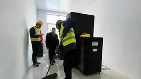 中移铁通山西大同分公司提升自施工能力服务客户标准化机房建设