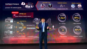 华为F5G全光园区2.0方案亮相MWC 2024，引领万兆园区网络创新