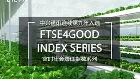 中兴通讯连续第九年入选富时社会责任指数系列