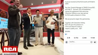 百年品牌RCA官宣：耳机等音频类正式登陆中国