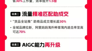 AI驱动天猫双11品牌经营：阿里妈妈助力百万商品成交增长超30%
