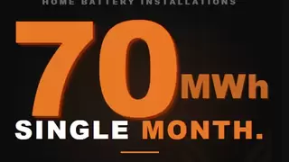 VoltX单月装机冲刺70MWh：澳洲户储跑出新头部