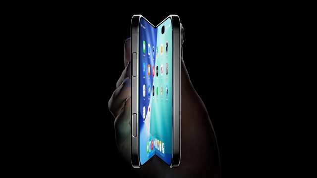 苹果在无折痕显示屏技术上取得成功，iPhone Fold启动量产