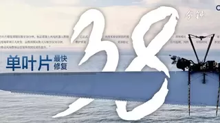38分钟修好一片叶片！Sparrow刷新两项海上风电纪录
