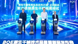 BOE（京东方）全球首发原生千帧FHD 护眼电竞显示器 真千帧硬实力引领电竞高刷新时代