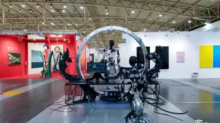 PNDbotics携艺术共创作品亮相北京当代艺博会，以科技赋美探索后人类时代人文边界