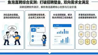 实测鱼泡直聘：全能靠谱的招聘求职平台