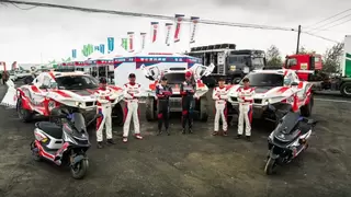 业内首家！九号公司助力零公里润滑油车队“登顶”亚洲最大越野拉力赛