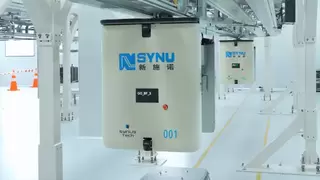 新施诺首发国产50kg重载PLP OHT产品，助力先进封装关键设备自主可控