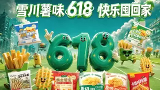 618 大促正当时 雪川卡真、薯格等明星产品持续热销