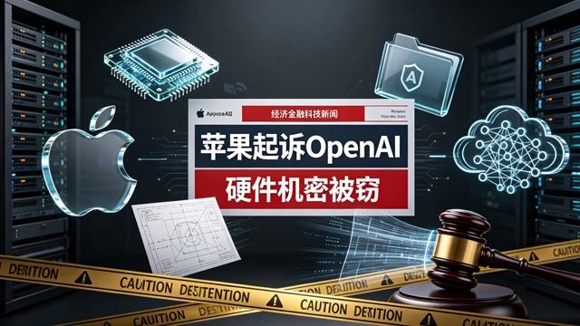 苹果起诉OpenAI涉嫌窃取硬件机密