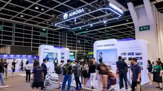 墨甲机器人亮相香港LEAP East，真实场景应用闪耀国际科技舞台