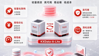 金仓轻量化RAC一体机：开箱即用，降本增效不减配