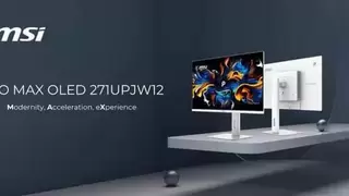 微星发布PRO MAX OLED 271UPJW12：全球首款27英寸4K IJP OLED显示器