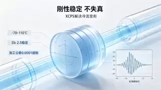 拒绝冷流变形！国产XCPS凭刚性突围，护航毫米波高频信号“不失真”