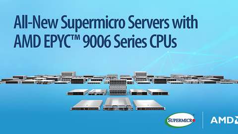 Supermicro推出搭载第六代AMD EPYC™ 9006系列CPU的全新服务器，实现1.7倍的跨世代性能