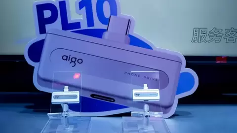 重新定义苹果外接存储 aigo PL系列登陆ChinaJoy现场首发
