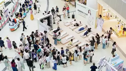 更“董”睡，不躺平：FUNMELON乐瓜健康睡姿大比拼引爆广州正佳广场